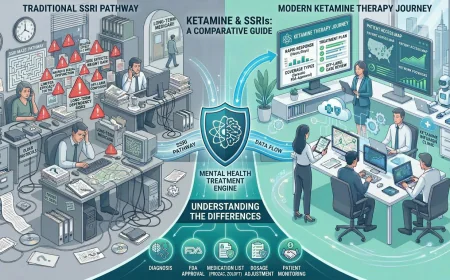 Ketamine vs SSRIs: Key Differences and Benefits in Mental Health Treatment