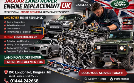 Expert Guide to Jaguar Land Rover Engine Replacement for Better Performance