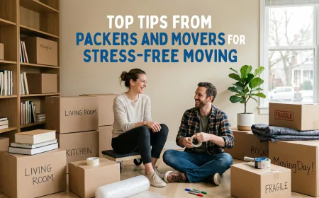 Top Tips from Packers and Movers for Stress-Free Moving