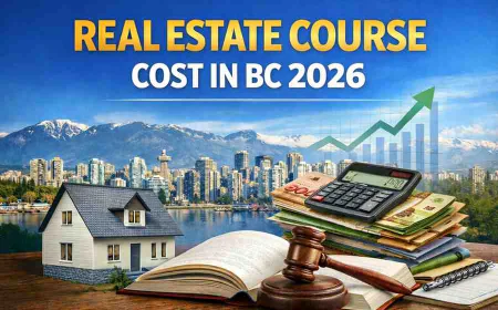 How Much Will the Real Estate Course Cost in BC in 2026