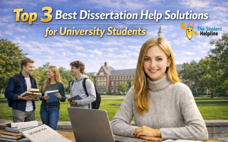 Top 3 Best Dissertation Help Solutions for University Students