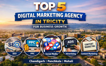 Top 5 Digital Marketing Agency in Tricity for Business Growth