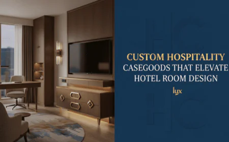 Custom Hospitality Casegoods That Elevate Hotel Room Design