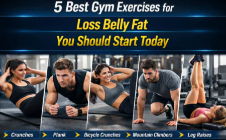 5 Best Gym Exercises for Loss Belly Fat You Should Start Today