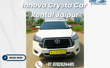 Innova Crysta Rental Jaipur | Hire Innova Crysta in Jaipur