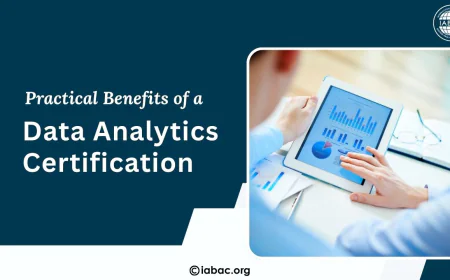 Practical Benefits of a Data Analytics Certification