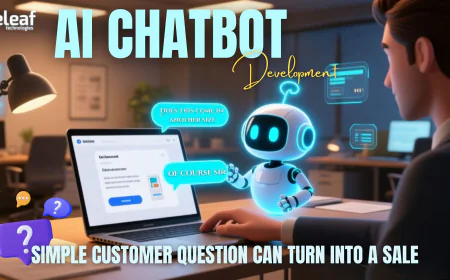 A Simple Customer Question Can Turn Into a Sale If AI Chatbot Development Is There to Answer