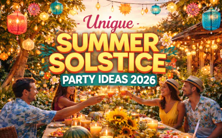 Unique Summer Solstice Party Ideas 2026