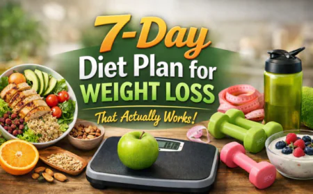 7-Day Diet Plan for Weight Loss That Actually Works