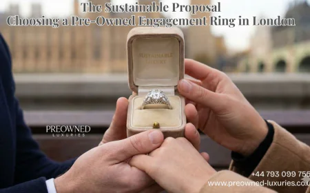 The Sustainable Proposal: Choosing a Pre-Owned Engagement Ring in London