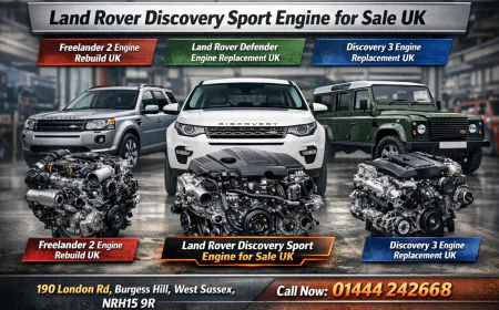 Land Rover Discovery Sport Engine for Sale UK – A Complete Guide for Buyers