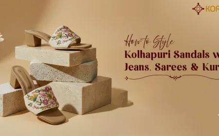 How to Style Kolhapuri Sandals with Jeans, Sarees & Kurtas