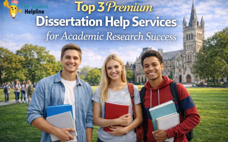 Top 3 Premium Dissertation Help Services for Academic Research Success