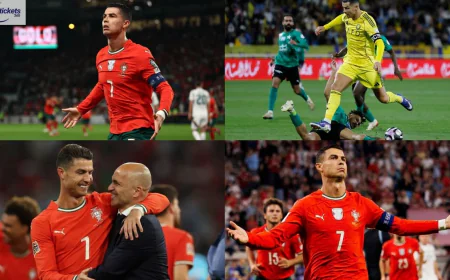 Colombia Vs Portugal Tickets: Cristiano Ronaldo Included in Portugal FIFA Date Squad