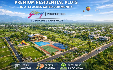 Godrej Plots Coimbatore: A Master-Planned Layout Project