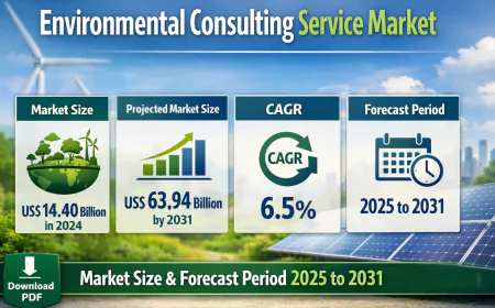 Global Environmental Consulting Services Market by 2031: Trends and Growth Analysis