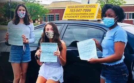 New Driver in McLean VA? Here’s How a Driving School Builds Safe Driving Skills