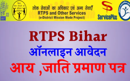 RTPS Bihar Service: घर बैठे करें प्रमाण पत्र के लिए ऑनलाइन आवेदन (पूरी आसान जानकारी)