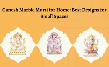 Ganesh Marble Murti for Home: Best Designs for Small Spaces
