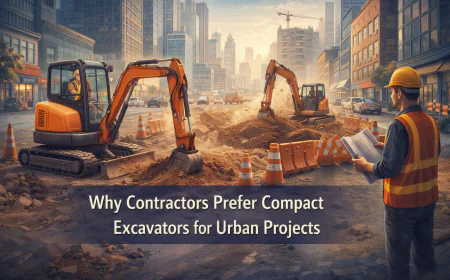 Why Contractors Prefer Compact Excavators for Urban Projects