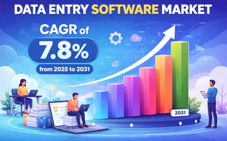 Data Entry Software Market: Industry Trends, Growth Drivers, and Recent Developments Forecast By 2031