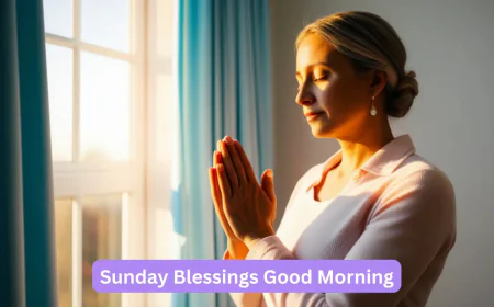 Good Morning Sunday Prayer: Uplifting Words to Start Your Day with Faith