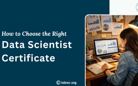 How to Choose the Right Data Scientist Certificate/IABAC