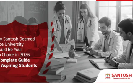 Why Santosh Deemed to be University Should Be Your Top Choice in 2026 — A Complete Guide for Aspiring Students