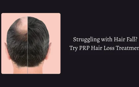Struggling with Hair Fall? Try PRP Hair Loss Treatment