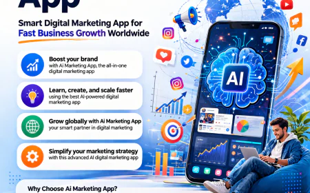 Ai Marketing App: Smart Digital Marketing App for Fast Business Growth Worldwide