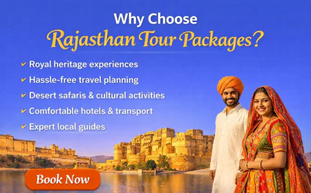 Why Travelers Should Choose Rajasthan Tour Packages for Their Next Vacation