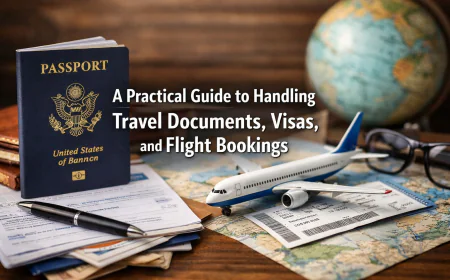 A Practical Guide to Handling Travel Documents, Visas, and Flight Bookings