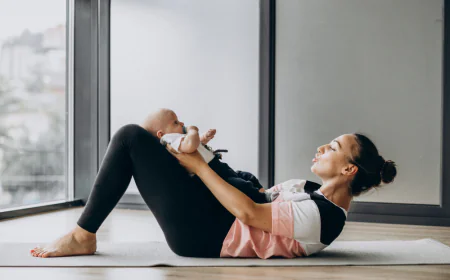 How Postnatal Yoga Helps with Diastasis Recti