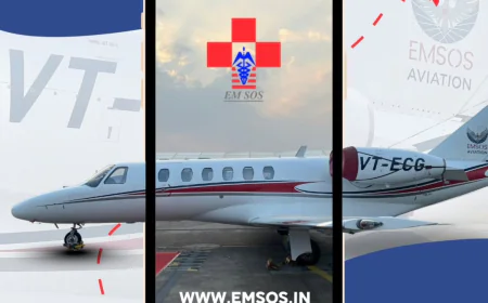 When Every Second Counts: Why Choosing the Right Air Ambulance in India Can Save a Life