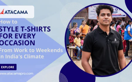 How to Style T-Shirts for Every Occasion: From Work to Weekends in India's Climate