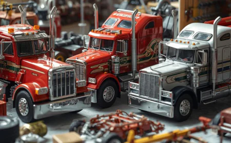 How Farm and Fleet Trucks Are Recreated in Scale