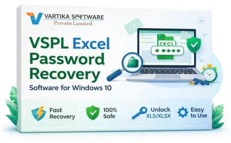 VSPL Best Excel Password Recovery Software for Windows 10 – Unlock Excel Files Quickly & Securely
