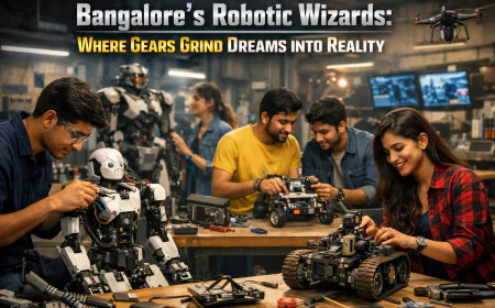 Bangalore's Robotic Wizards Where Gears Grind Dreams into Reality