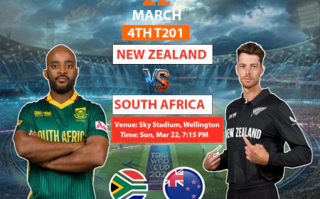 Join Reddy Anna Book ID for an In-Depth Look at the Upcoming NZ and SA Face-Off in the 4th T20I at Sky Stadium, Wellington.