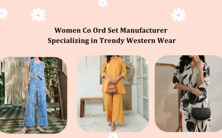 Women Co Ord Set Manufacturer Specializing in Trendy Western Wear