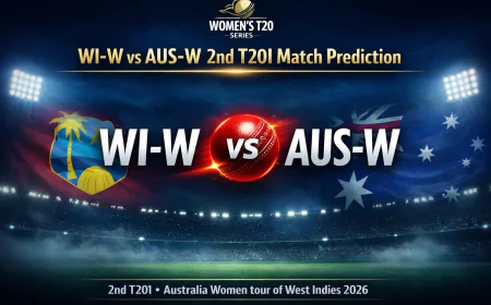 WI-W vs AUS-W 2nd T20 Match Prediction: Australia Women Target Series Finish at Arnos Vale
