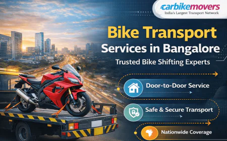 Reliable Bike Transport Services in Bangalore for Safe & Timely Delivery