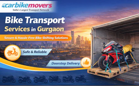 Trusted Bike Transport Services in Gurgaon for Easy & Secure Shifting