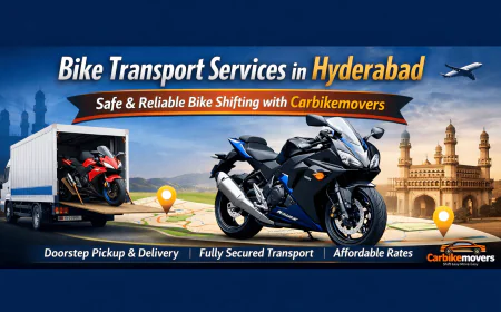 Bike Transport Services in Hyderabad – Reliable Bike Shifting at Your Convenience