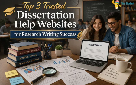 Top 3 Trusted Dissertation Help Websites for Research Writing Success