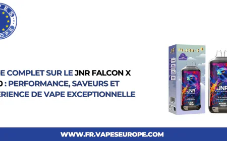 Guide Complet sur le JNR Falcon X 18000 : Performance, Saveurs et Expérience de Vape Exceptionnelle