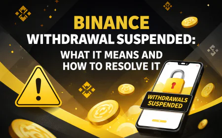 Binance Withdrawal Suspended: Causes, Fixes, and How to Restore Access Quickly