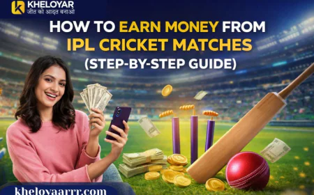How to Earn Money from IPL Cricket Matches (Step-by-Step Guide)
