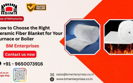 How to Choose the Right Ceramic Fiber Blanket for Your Furnace or Boiler | BM Enterprises