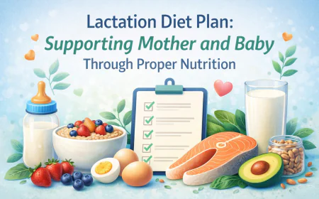 Lactation Diet Plan Supporting Mother and Baby Through Proper Nutrition